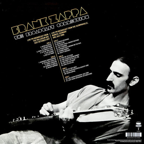 FRANK ZAPPA The Broadcast Collection (3xLP)