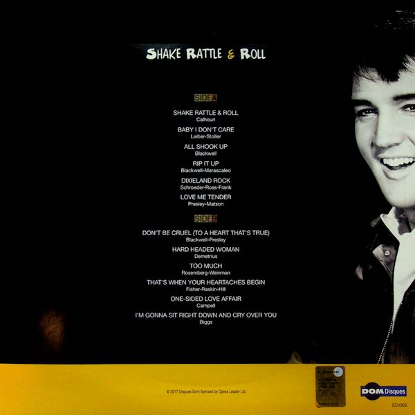 ELVIS PRESLEY Shake Rattle & Roll (LP)