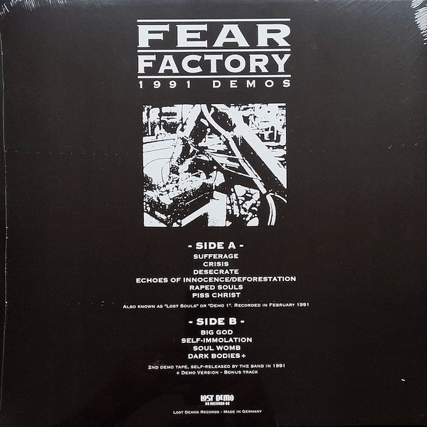FEAR FACTORY 1991 Demos (LP)