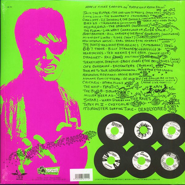 VARIOS Radio Cramps - The Purple Knife Show (2xLP)