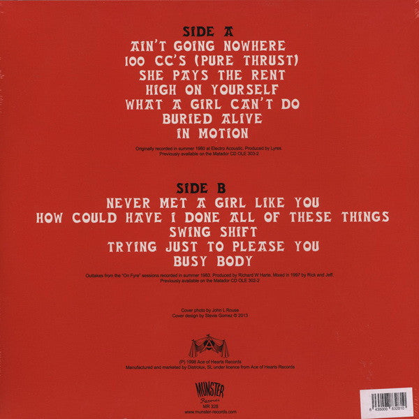 LYRES Lost Lyres (LP)