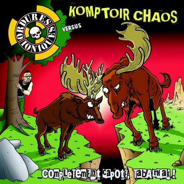 KOMPTOIR CHAOS Vs ORDURES IONIQUES Complètement (7")