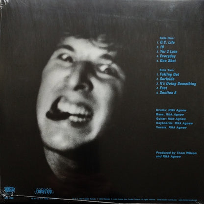RIKK AGNEW All By Myself (LP)
