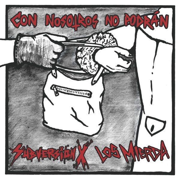 SUBVERSION X / LOS MIERDA Con Nosotros No Podrán (LP)