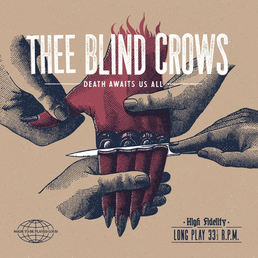 THEE BLIND CROWS Death Awaits Us All (LP)