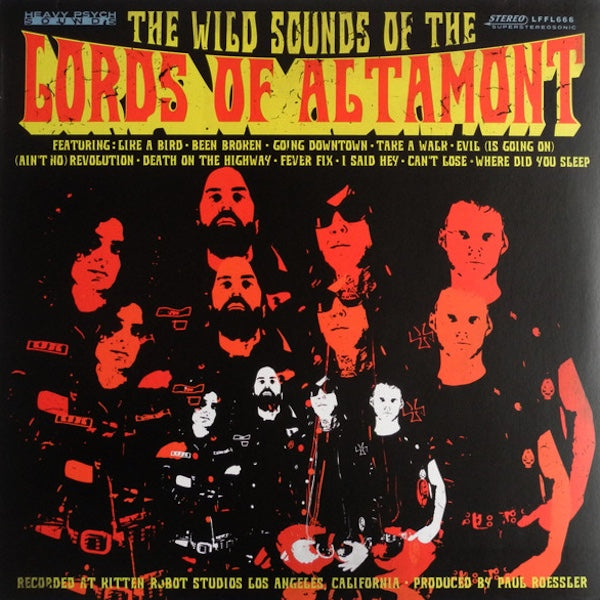 THE LORDS OF ALTAMONT The Wild Sounds Of The Lords Of Altamont (LP)