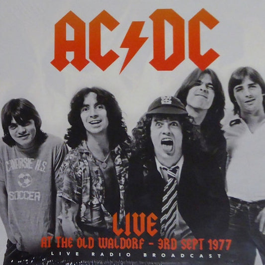 AC/DC Live At The Old Waldorf - 3rd Sept 1977 (LP)