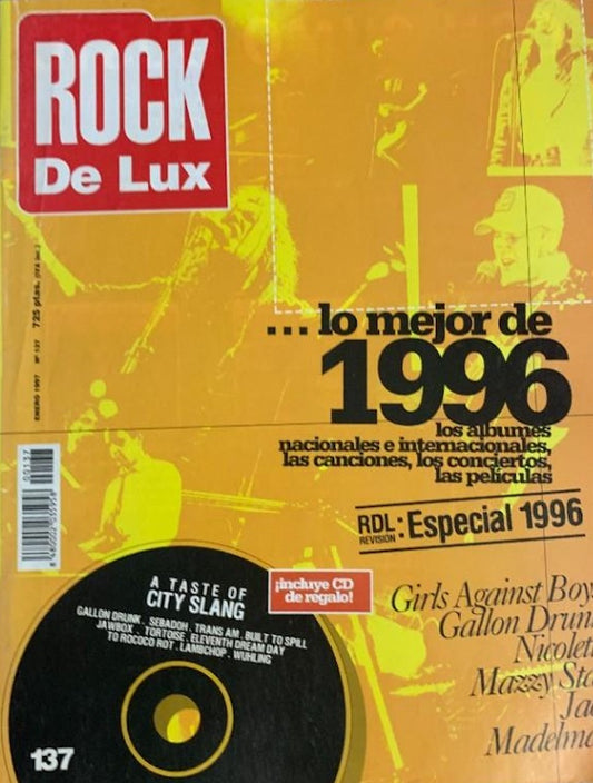 Revista Rock De Lux #137