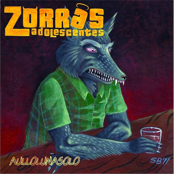 ZORRAS ADOLESCENTES Aullolunasolo (LP)