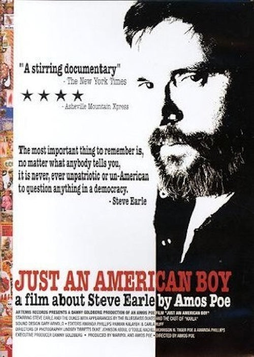 STEVE EARLE Just An American Boy (DVD)