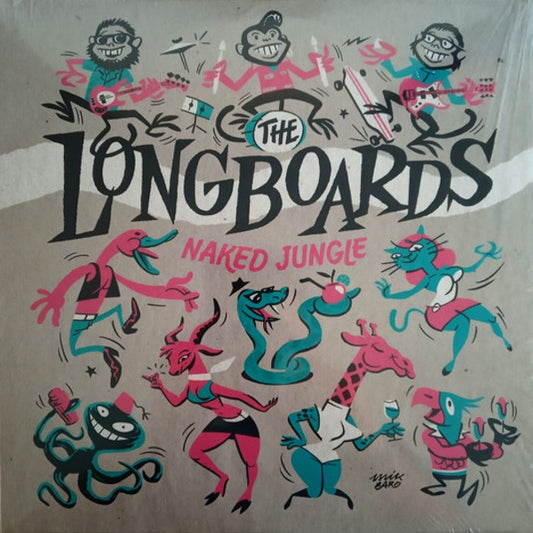 THE LONGBOARDS Naked Jungle (10")