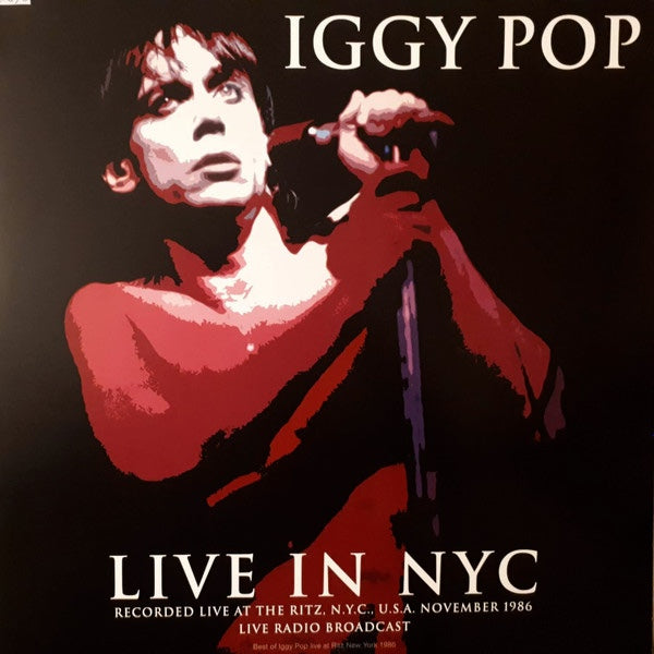 IGGY POP Live In NYC (LP)