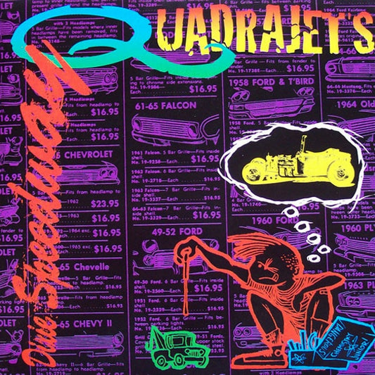 THE QUADRAJETS Dixie Speedway (7")