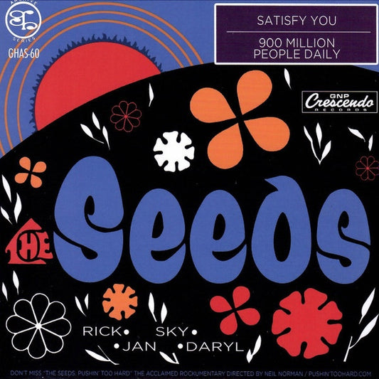 THE SEEDS Satisfy You (7")