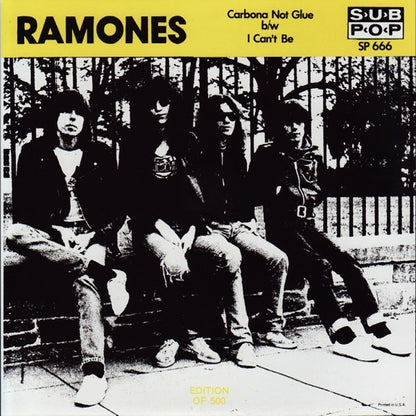 RAMONES Carbona Not Glue (7")