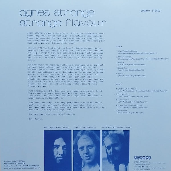 AGNES STRANGE Strange Flavour (LP)