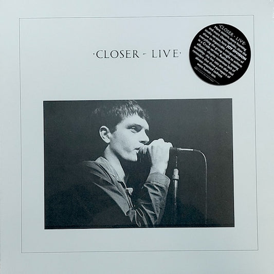 JOY DIVISION Closer Live (LP)