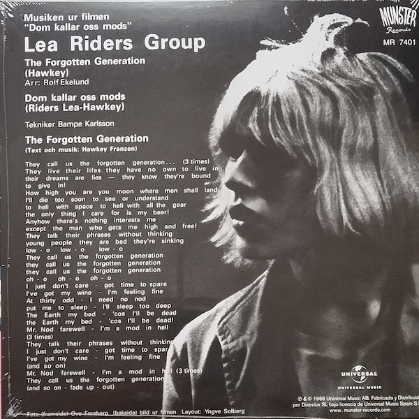 LEA RIDERS GROUP The Forgotten Generation (7")