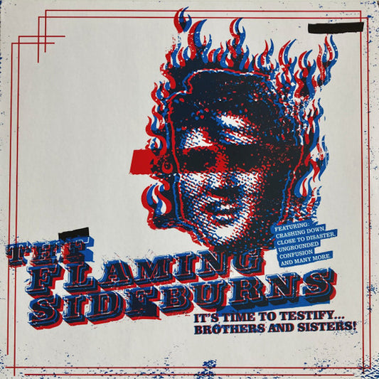 THE FLAMING SIDEBURNS It's Time To Testify... Brothers And Sisters! (LP)