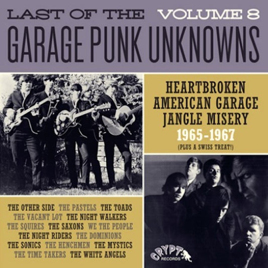 VARIOS Last Of The Garage Punk Unknowns Volume 8 (LP)