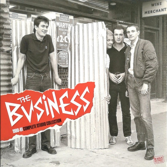 THE BUSINESS 1980-81 Complete Studio Collection (LP)