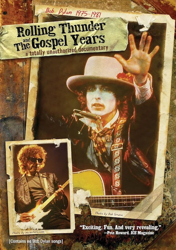 BOB DYLAN 1975-1981 Rolling Thunder And The Gospel (DVD)