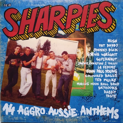 VARIOS Sharpies (14 Aggro Aussie Anthems From 1972 To 1979) (LP)