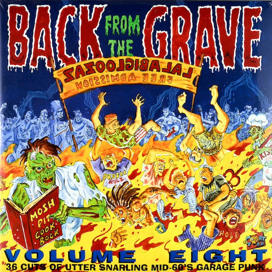 VARIOS Back From The Grave Volume Eight (36 Cuts Of Utter Snarling Mid-60's Garage Punk) (2xLP)