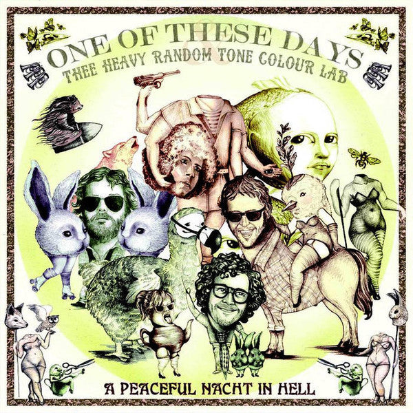 ONE OF THESE DAYS & THEE HEAVY RANDOM TONE COLOUR LAB A Peaceful Nacht In Hell (LP)