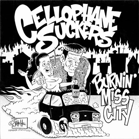 CELLOPHANE SUCKERS Burnin' Miss City (LP)