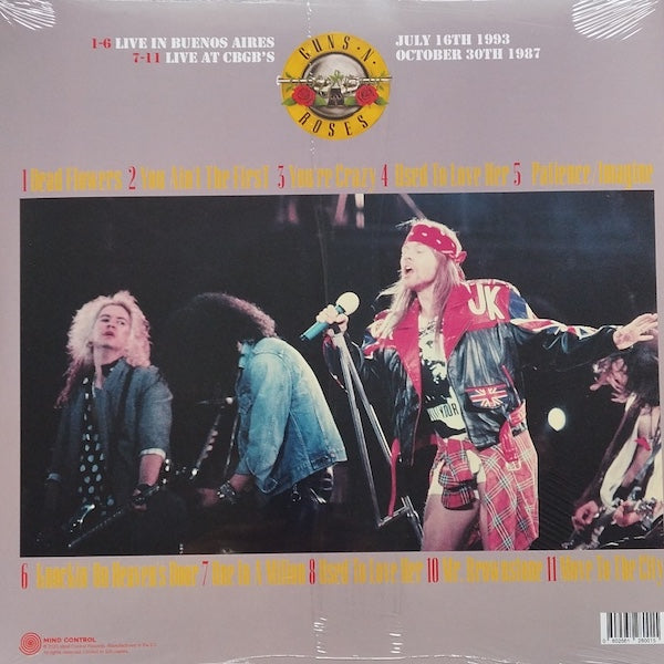 GUNS N' ROSES Alternative Unplugged: Rare Acoustic Recordings (LP)
