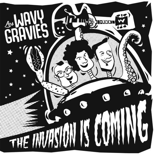 LOS WAVY GRAVIES The Invasion Is Coming (7")