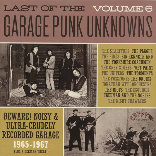 VARIOS Last Of The Garage Punk Unknowns Volume 6 (LP)