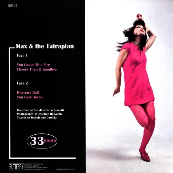 MAX & THE TATRAPLAN You Cause This Fire (7")