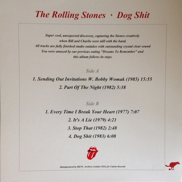 THE ROLLING STONES Dog Shit (LP)