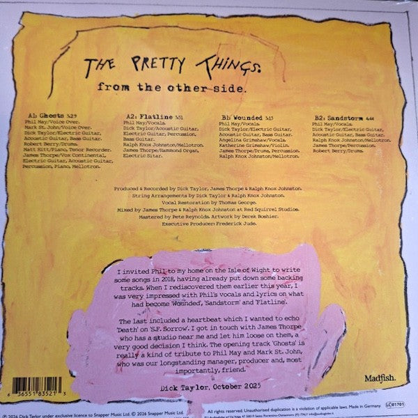 THE PRETTY THINGS From The Other Side (10")