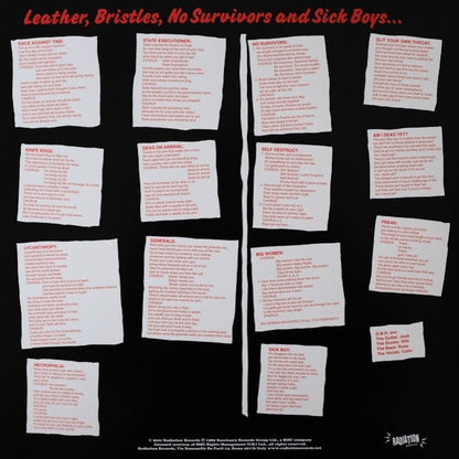 CHARGED G.B.H. Leather, Bristles, No Survivors And Sick Boys... (LP)