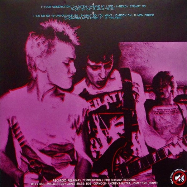 GENERATION X Demos 1977 (LP)