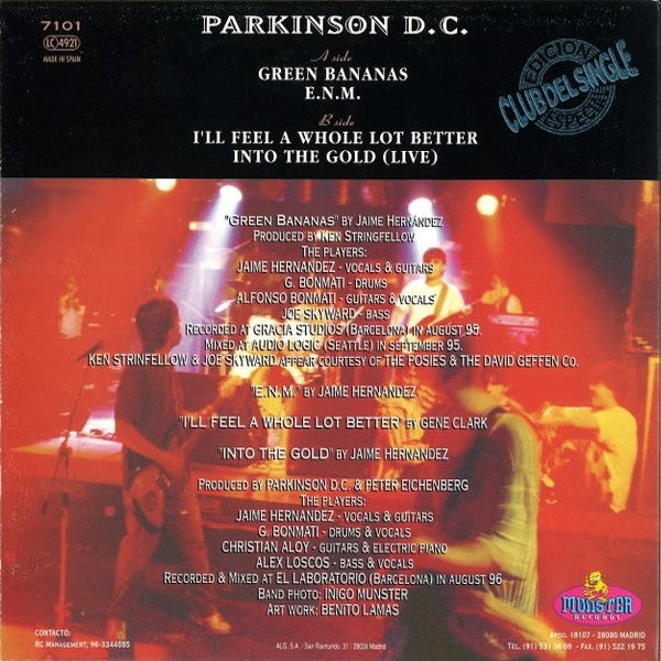 PARKINSON D.C. Green Bananas (7")