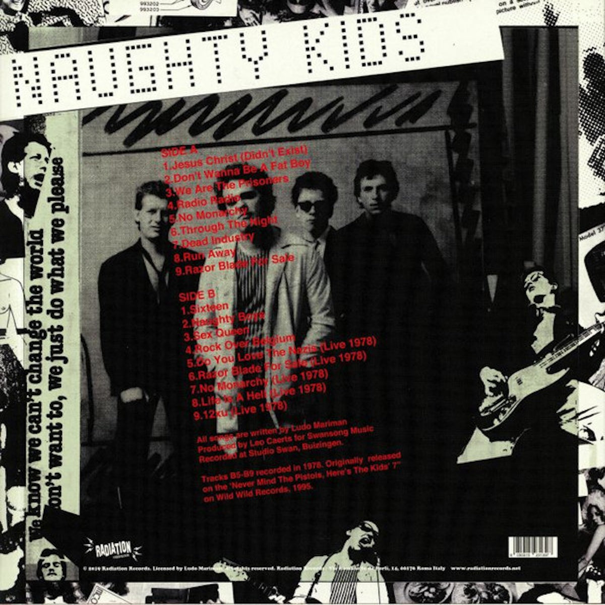 THE KIDS Naughty Kids (LP)