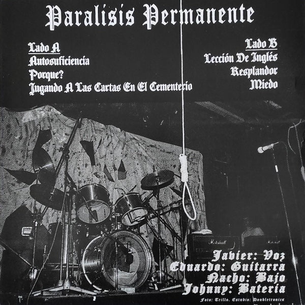 PARALISIS PERMANENTE Demo '81 (LP)