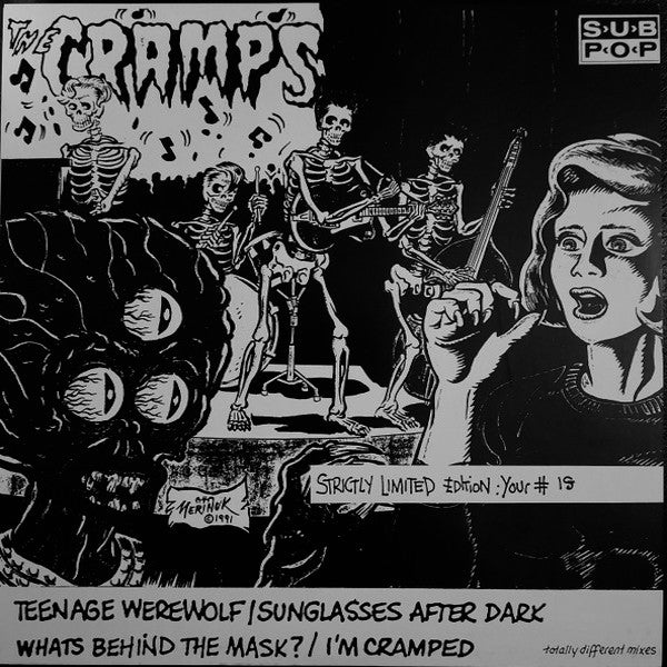 THE CRAMPS Teenage Werewolf (7")