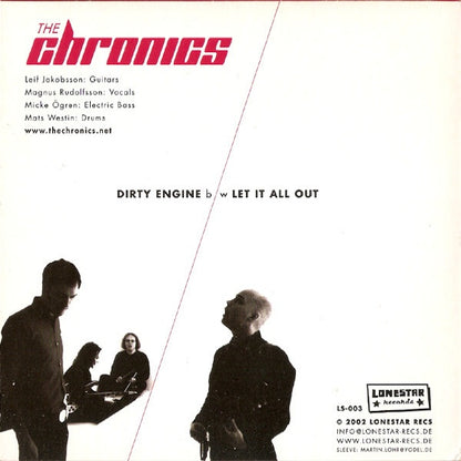 THE CHRONICS Dirty Engine (7")