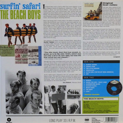 THE BEACH BOYS Surfin' Safari (LP)