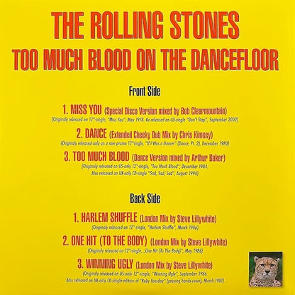 THE ROLLING STONES Too Much Blood On The Dancefloor (LP)