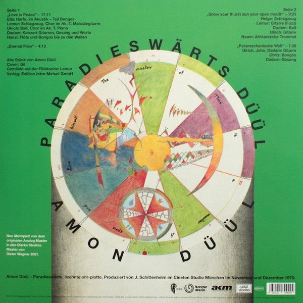 AMON DÜÜL Paradieswärts Düül (LP)