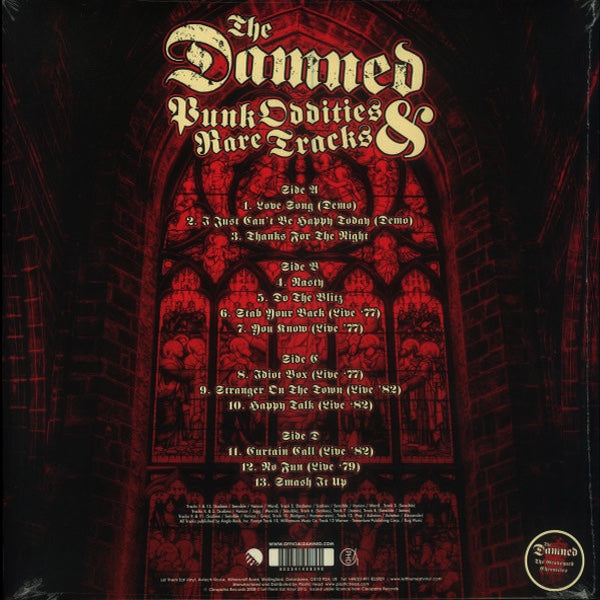 THE DAMNED Punk Oddities & Rare Tracks (2xLP)