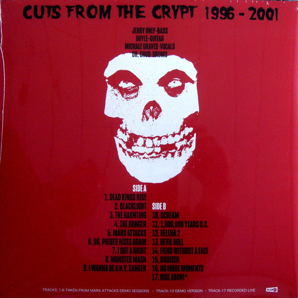 MISFITS Cuts From The Crypt (LP)