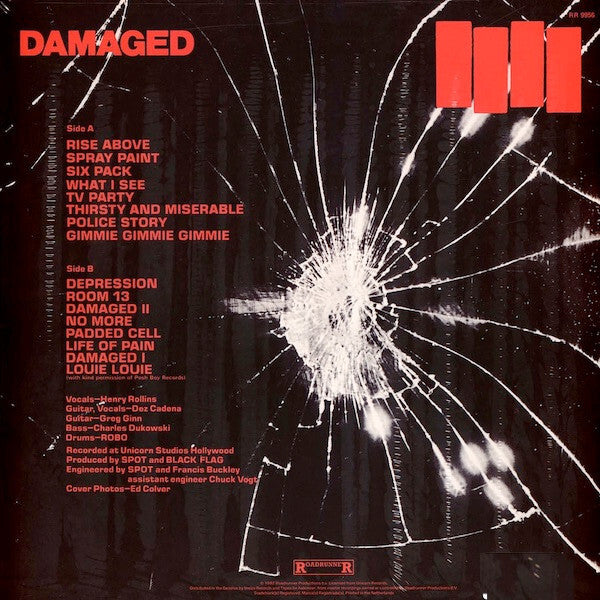 BLACK FLAG Damaged (LP)