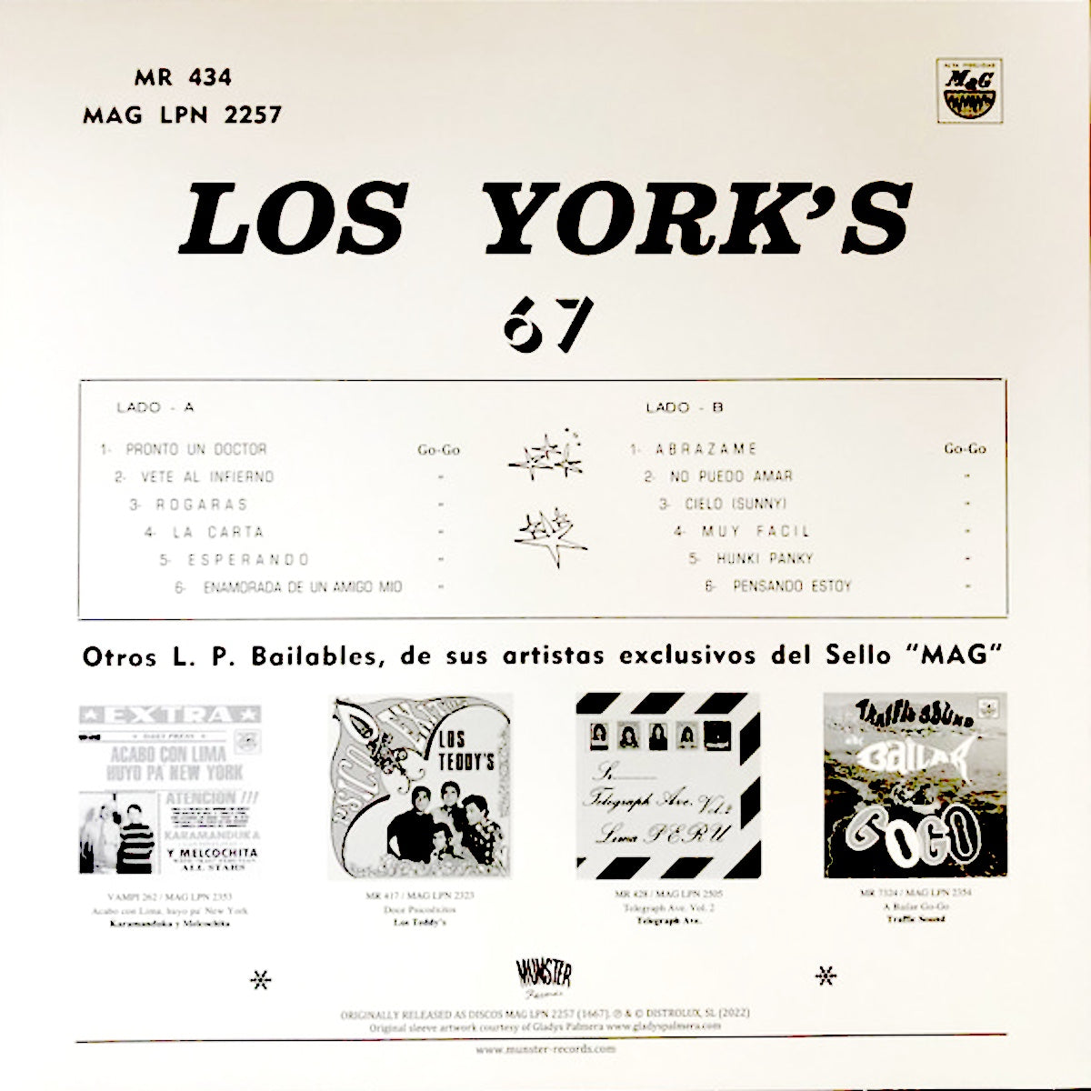 LOS YORK'S 68 (LP)